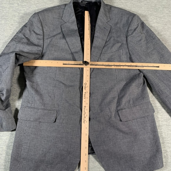 Rodd & Gunn Blazer‎ Mens 2XL Gray Sports Fit Woven Italy Linen Cotton Jacket - Picture 5 of 16
